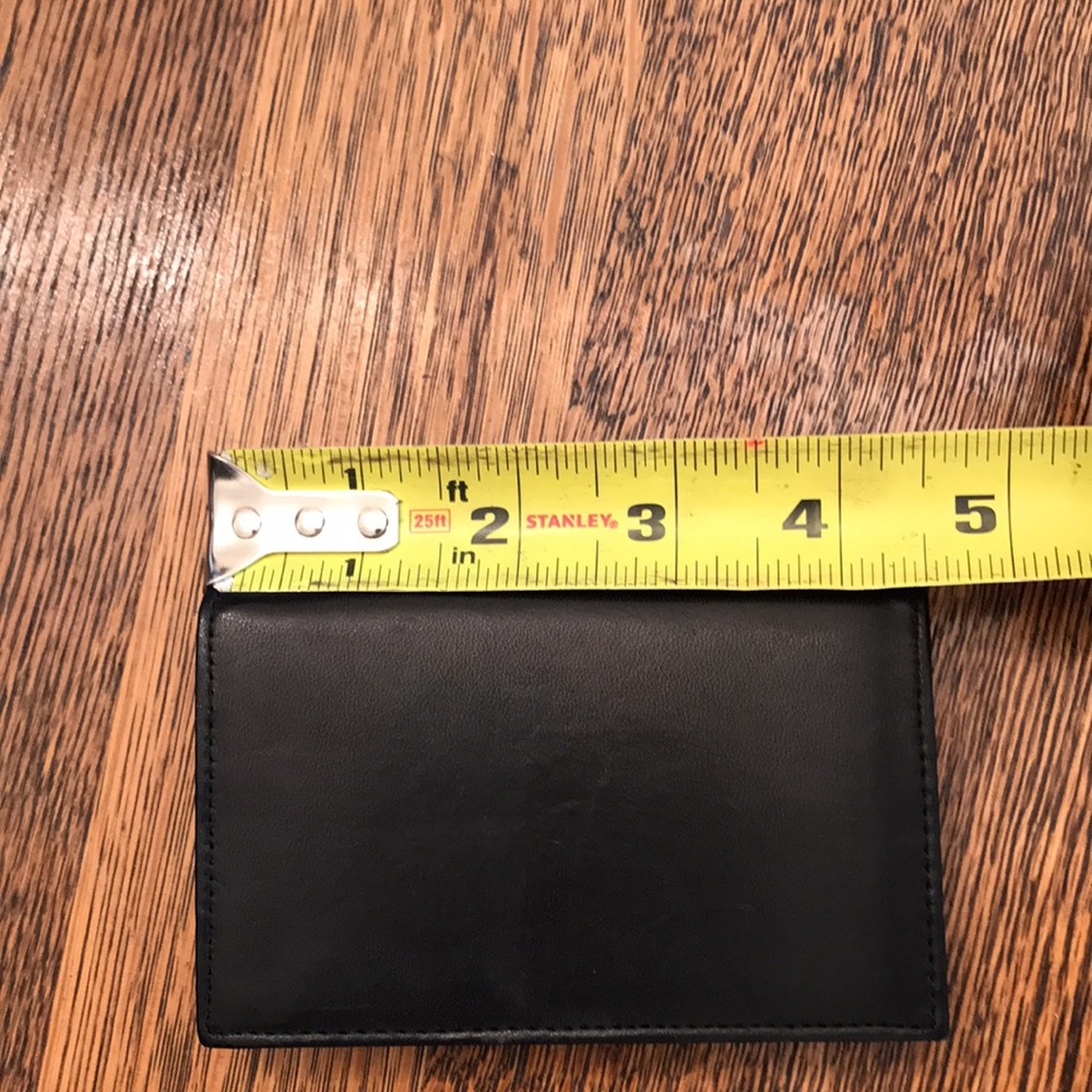NWOT Perlina leather wallet, credit cards, cash, license!